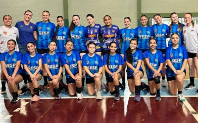 Handebol feminino de Sarandi disputa fase final dos Jogos da Juventude do Paraná