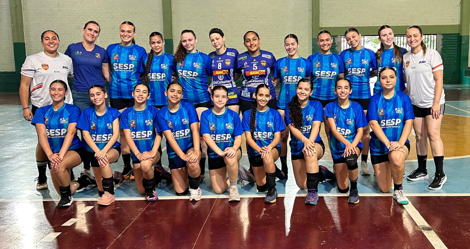 Handebol feminino de Sarandi disputa fase final dos Jogos da Juventude do Paraná