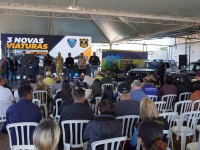 Prefeitura de Sarandi entrega novas viaturas e motocicletas para reforçar a segurança pública
