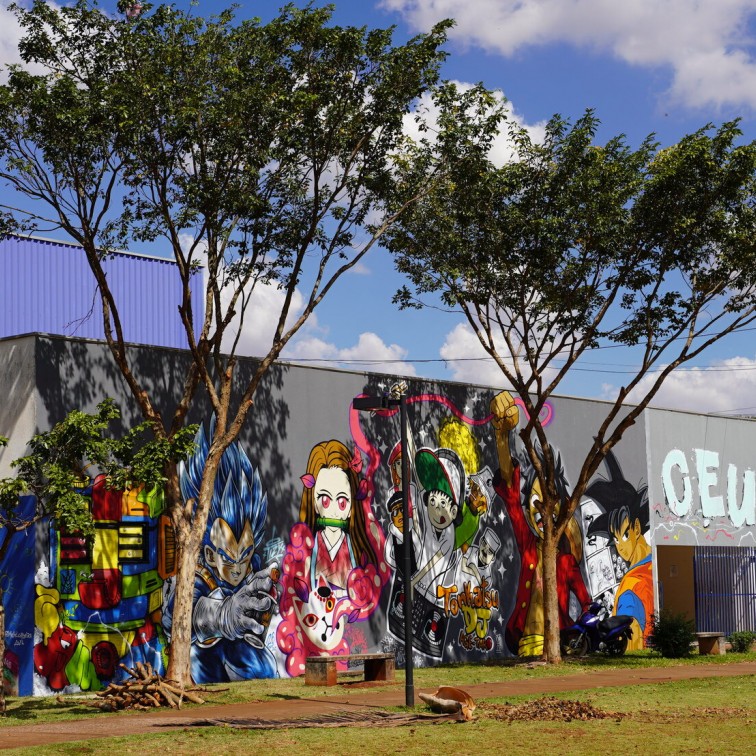 Cultura Urbana transforma Praça CEU em espaço de arte e expressão em Sarandi