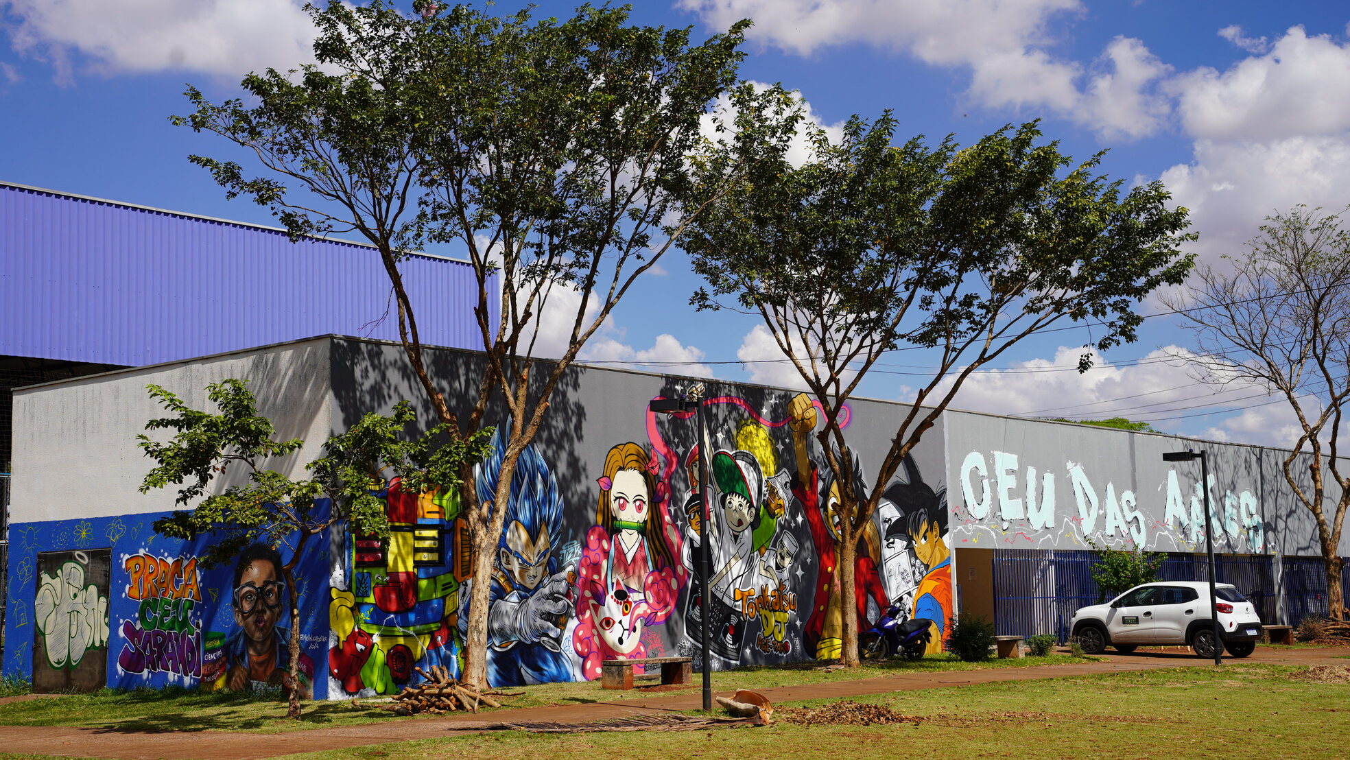 Cultura Urbana transforma Praça CEU em espaço de arte e expressão em Sarandi