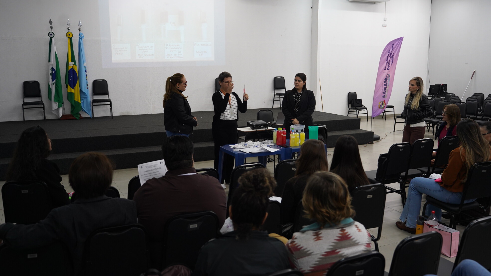 Saúde da Mulher realiza capacitação sobre atendimento a gestantes e puérperas com pré-eclâmpsia e eclâmpsia
