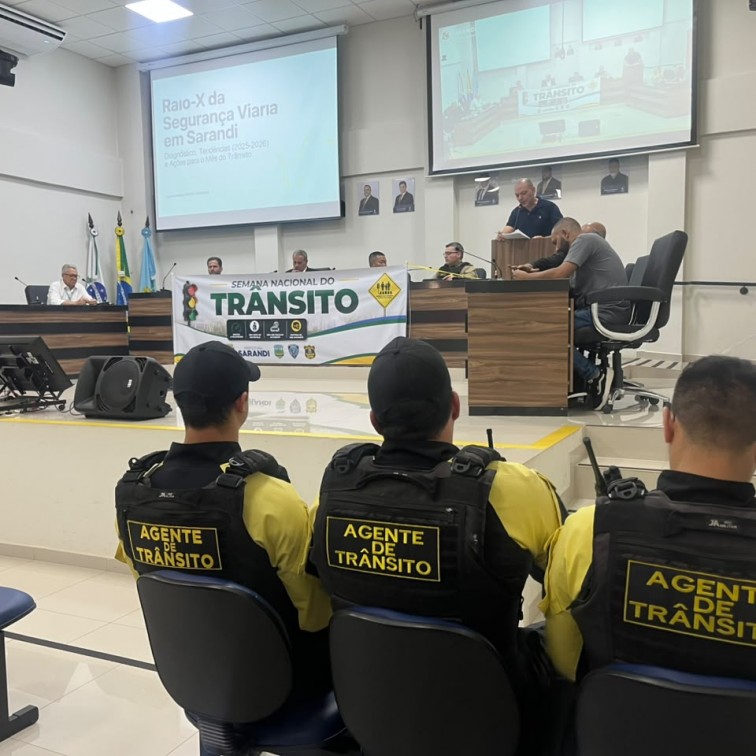 Semana Nacional do Trânsito 2026 tem início em Sarandi com campanha de conscientização