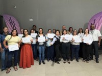 Sarandi realiza formatura de curso gratuito de Cuidador de Idoso em parceria com o Senac