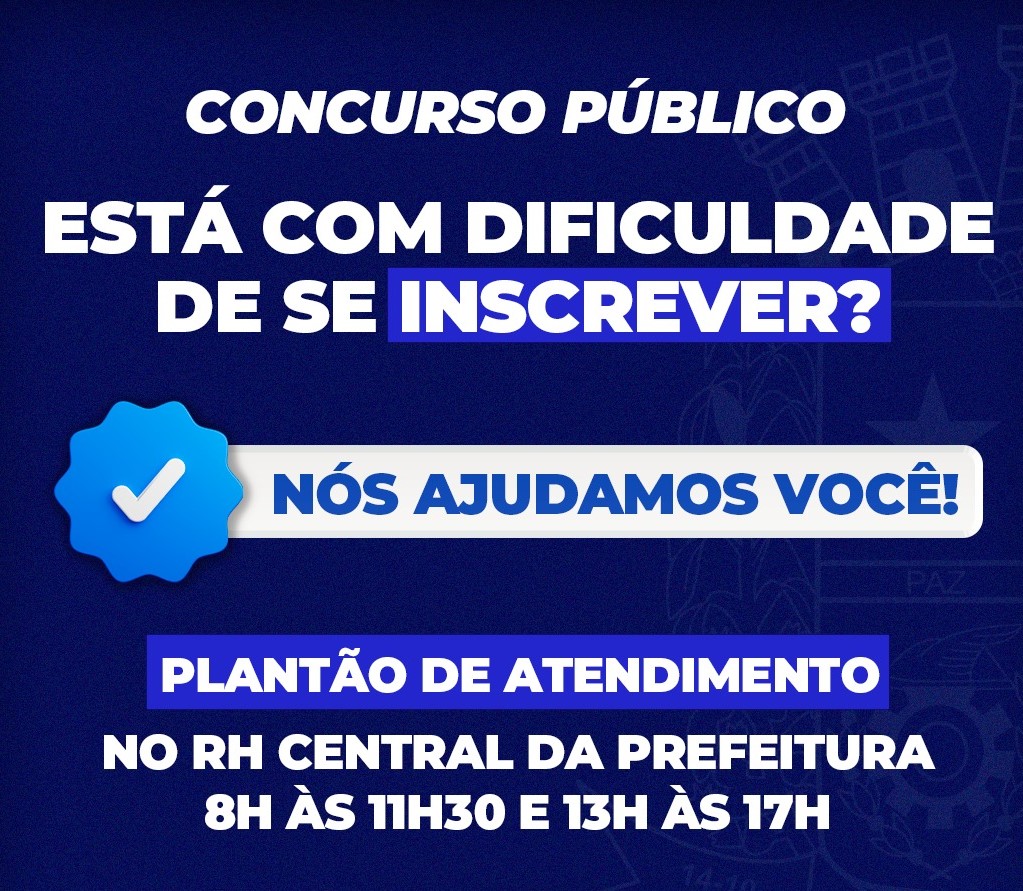 Prefeitura de Sarandi faz atendimento a pessoas com dificuldades em se inscrever no concurso público