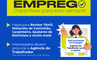 Agência do Trabalhador de Sarandi inicia semana com 217 vagas de emprego e entrevistas com empresas contratando