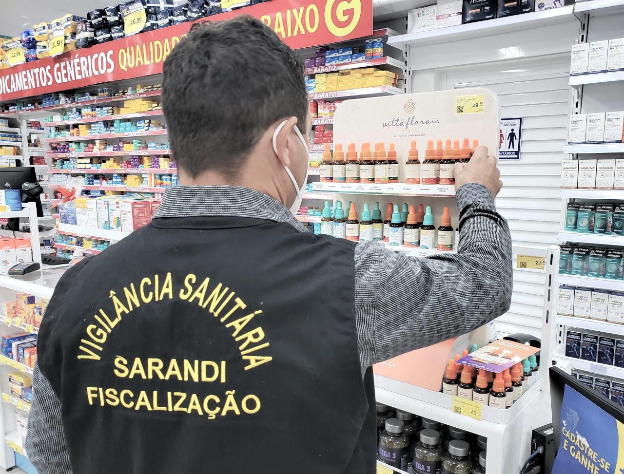 Vigilância Sanitária e PROCON Sarandi realizam operação em Farmácias 