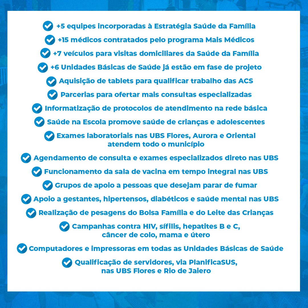 Saúde avança na atenção básica reforçando atendimento, com mais médicos, qualificação e tecnologia