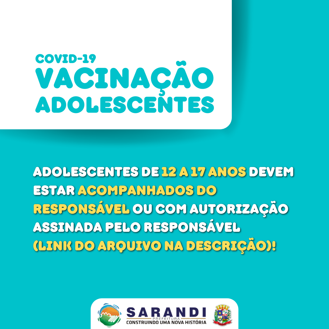 Vacinação Adolescentes - Covid-19