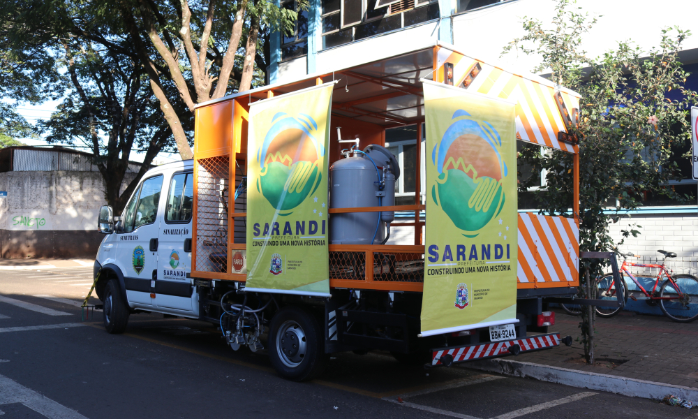 Prefeitura de Sarandi investe na sinalização viária