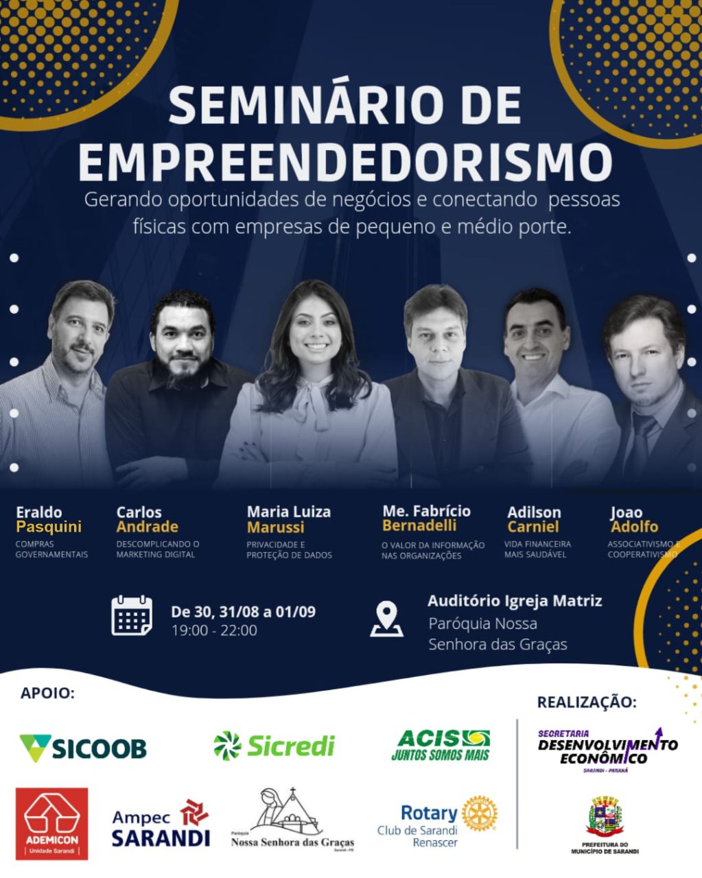 Seminário do Empreendedorismo