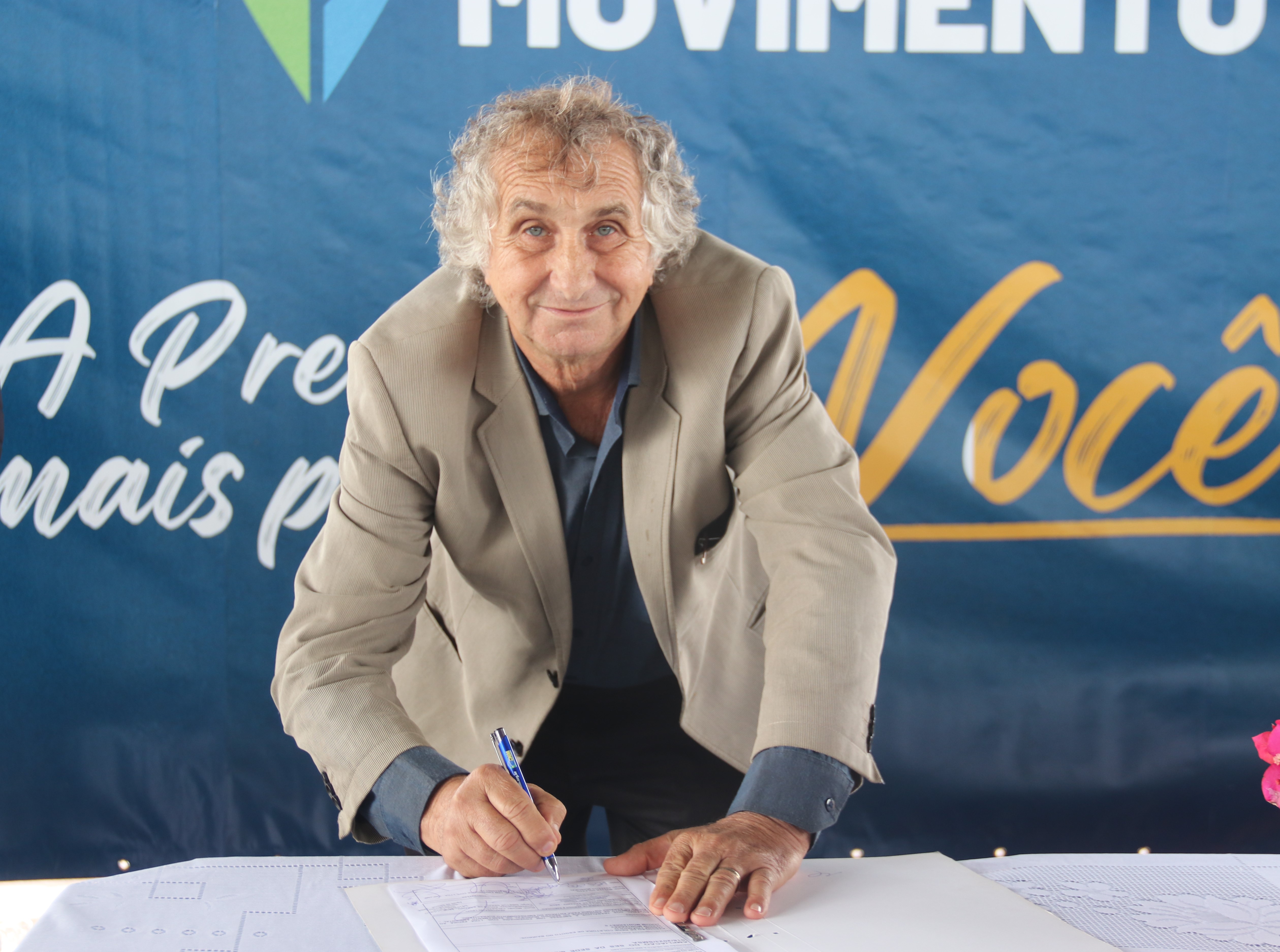 Walter Volpato assina ordem de serviço para implantação de rede de esgoto no Triângulo, Monterey e Torres