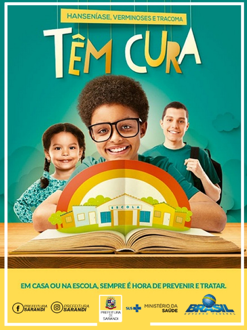 Hanseníase tem cura e o tratamento é oferecido de graça pelo SUS